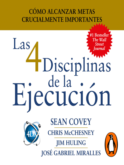 Title details for Las 4 disciplinas de la ejecución by Sean Covey - Available